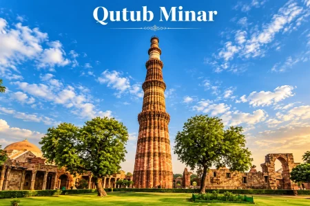 Qutub Minar Travel Postcard