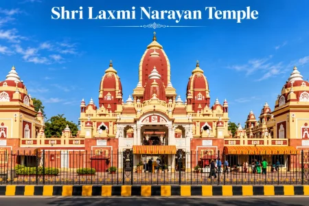 Shri Laxmi Narayan Temple Facade